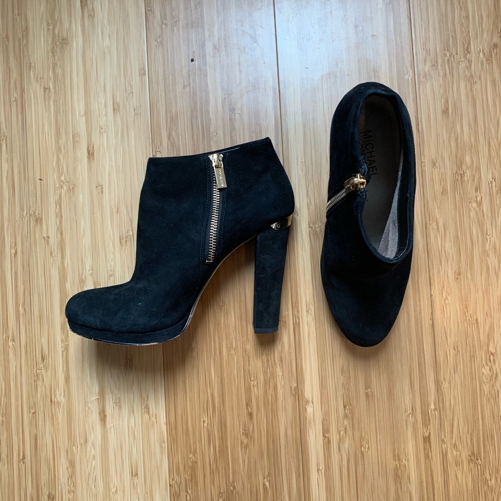 Michael Kors black bootie